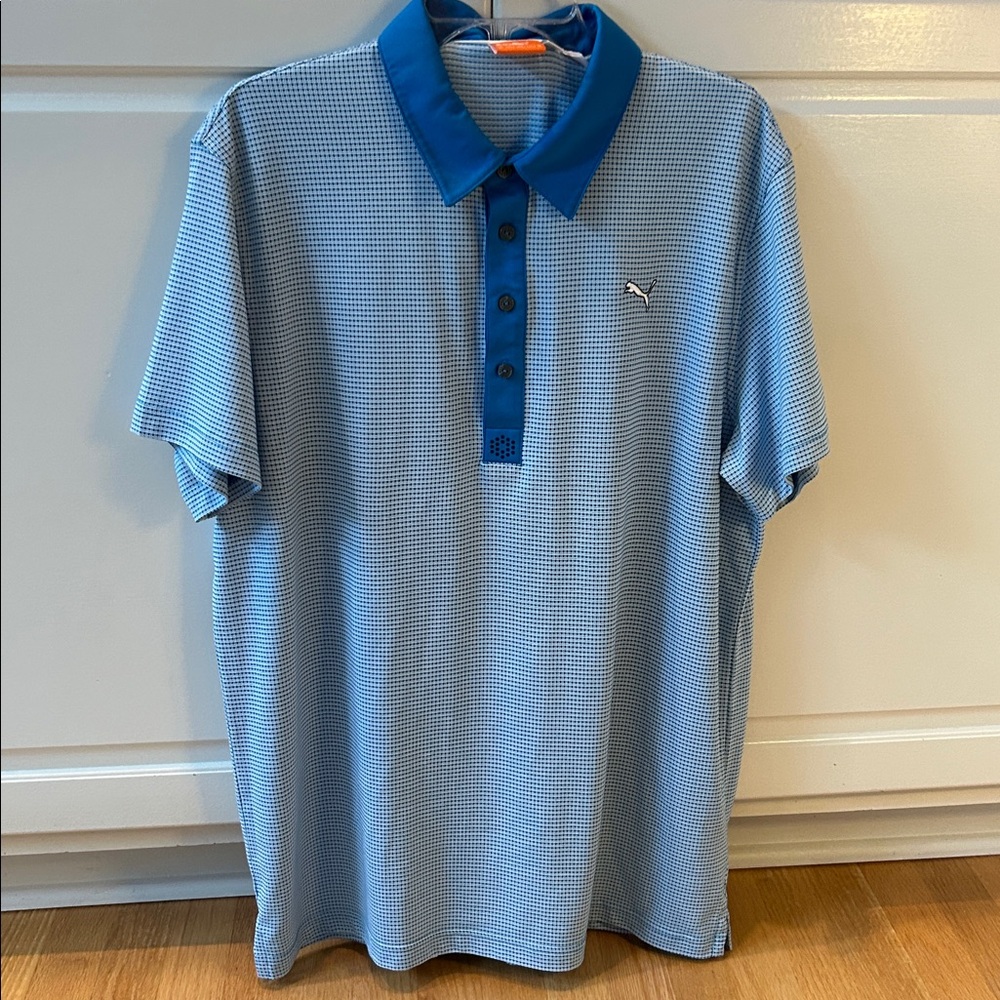Puma Blue Golf Shirt